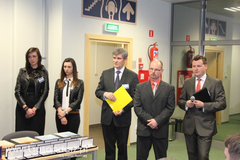 Gala wręczenia nagród na XIII Międzynarodowych Targach Ferma Bydła oraz XVI Międzynarodowych Targach Ferma Świń i Drobiu w Łodzi 2013