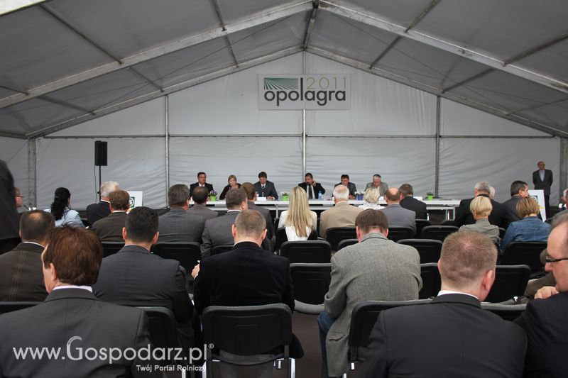 Opolagra 2011 otwarcie targów