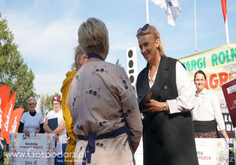 Jesienne Targi Rolno-Ogrodnicze AGROMARSZ 2021 - Wyręczenie Nagród