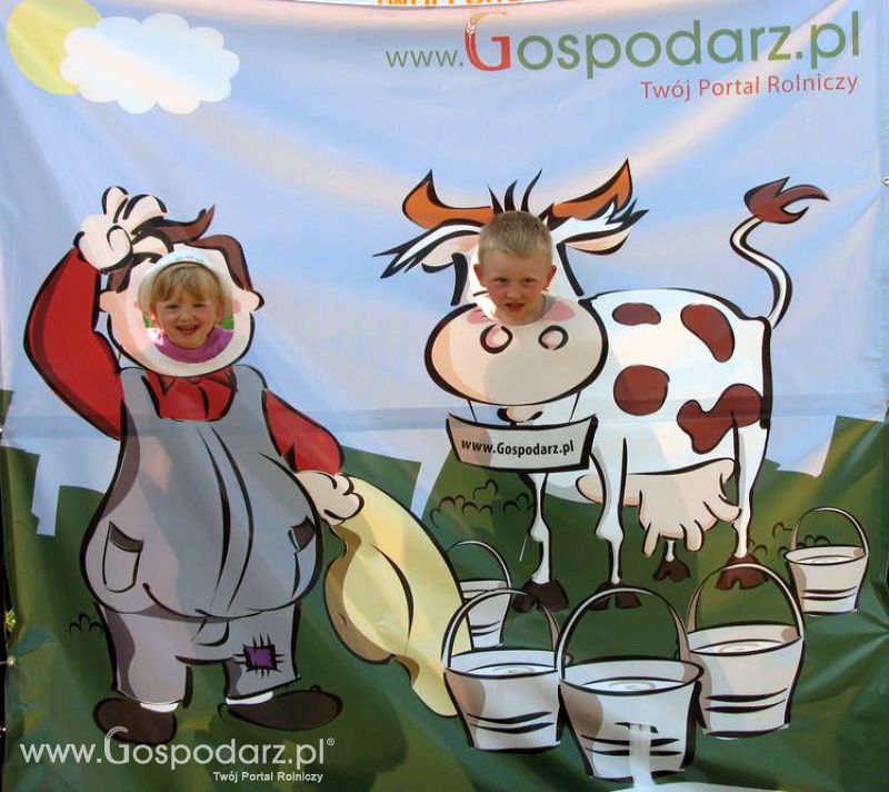 Gospodarz i Krówka znajdź swoje zdjęcie z Zielonego Agro Show 
