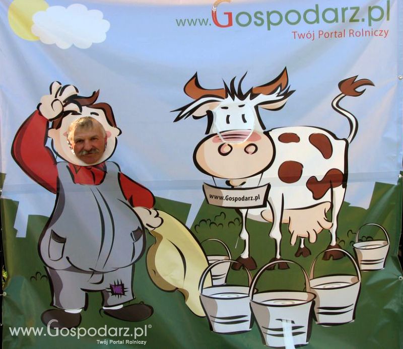 Gospodarz i Krówka znajdź swoje zdjęcie z Zielonego Agro Show 