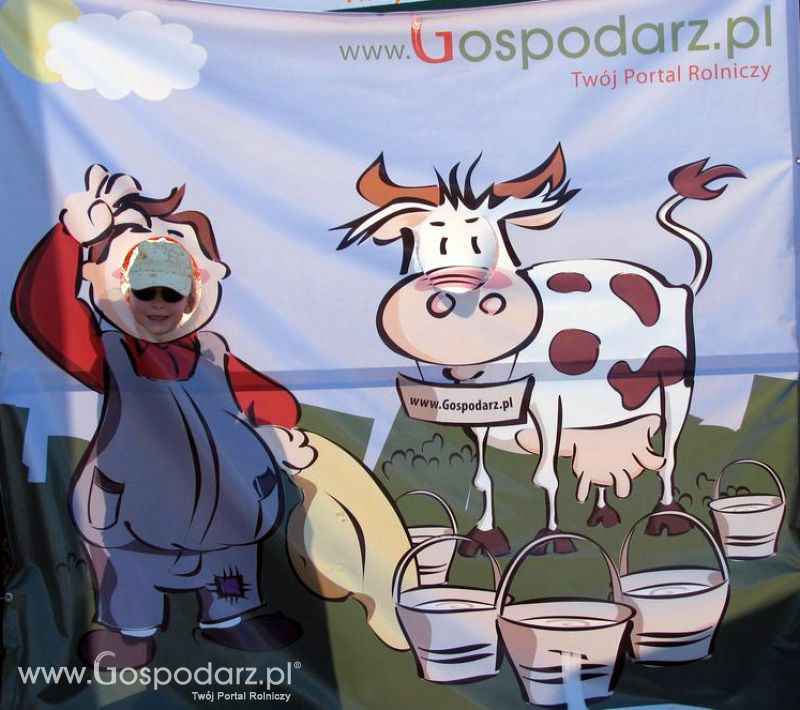 Gospodarz i Krówka znajdź swoje zdjęcie z Zielonego Agro Show 