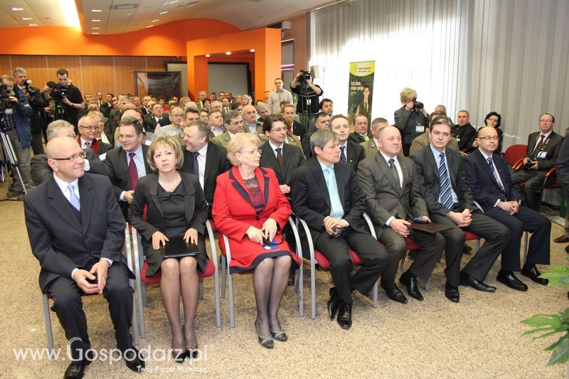 Wizyta Ministra Marka Sawickiego ministra rolnictwa i rozwoju wsi na AGROTECH Kielce