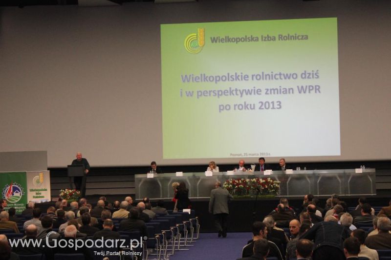 Debata Wielkopolskie rolnictwo dziś i w perspektywie zmian WPR po 2013 roku w Poznaniu