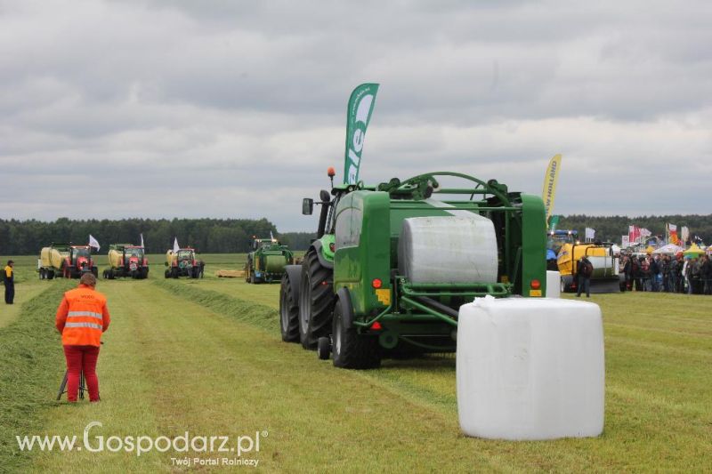 Pokazy maszyn Polskie Zboża Zielone Agro Show 2013