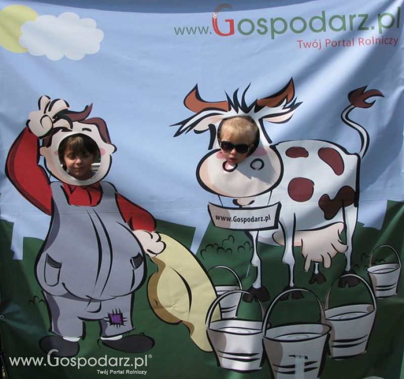 Gospodarz i Krówka znajdź swoje zdjęcie z Zielonego Agro Show 