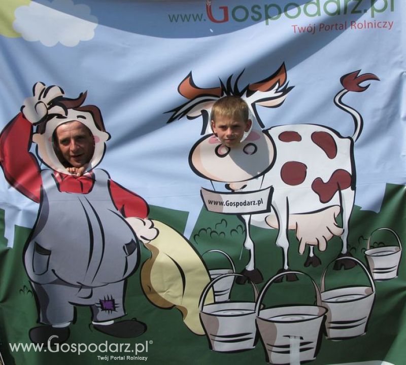 Gospodarz i Krówka znajdź swoje zdjęcie z Zielonego Agro Show 