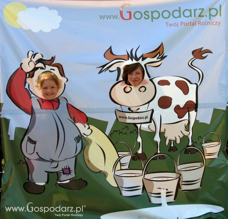Gospodarz i Krówka znajdź swoje zdjęcie z Zielonego Agro Show 