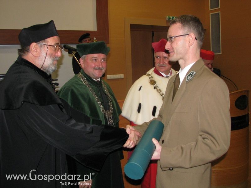 UP Poznań - Uroczystość wręczenia odznaczeń państwowych i uczelnianych oraz dyplomów doktora habilitowanego i promocji doktorskiej