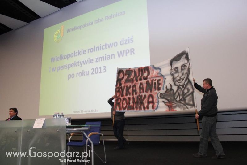 Debata Wielkopolskie rolnictwo dziś i w perspektywie zmian WPR po 2013 roku w Poznaniu