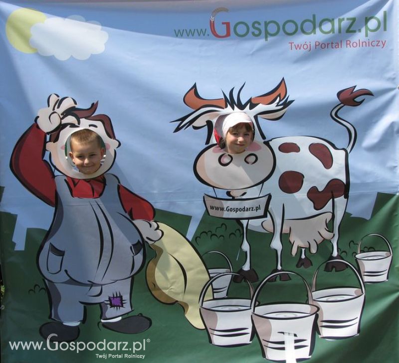 Gospodarz i Krówka znajdź swoje zdjęcie z Zielonego Agro Show 