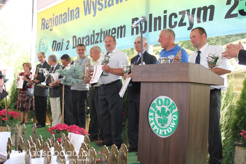 Nagrody - Szepietowo 2012 XIX Regionalna Wystawa Zwierząt Hodowlanych