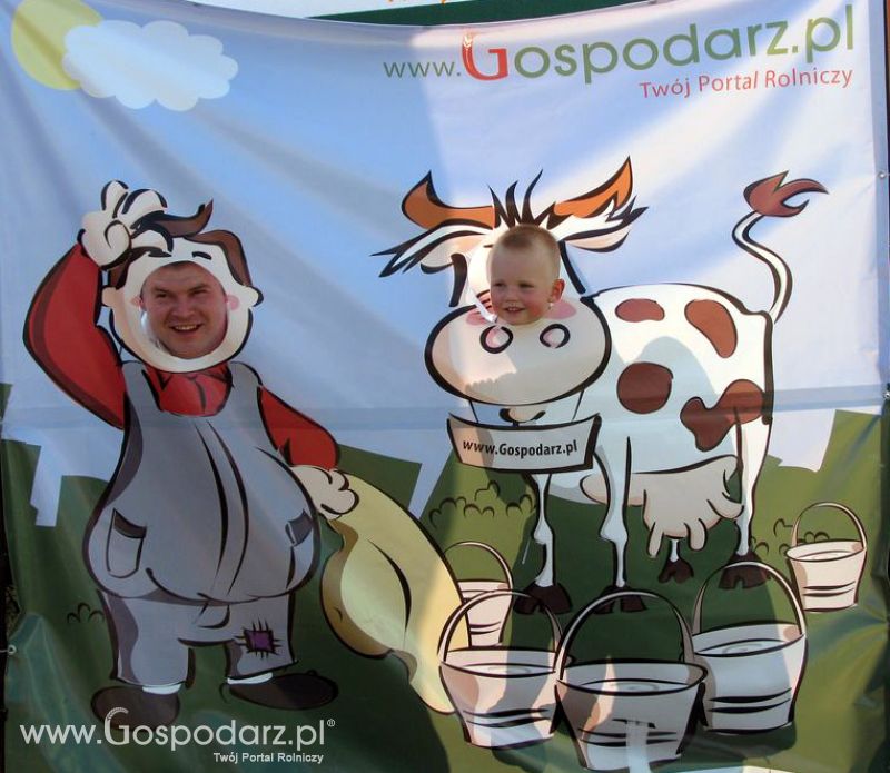 Gospodarz i Krówka znajdź swoje zdjęcie z Zielonego Agro Show 