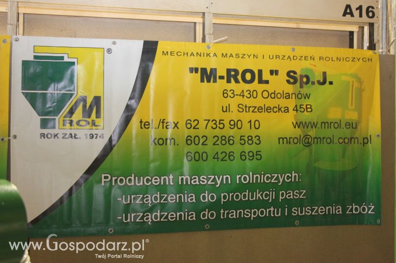 M-ROL na XIII Międzynarodowych Targach Ferma Bydła oraz XVI Międzynarodowych Targach Ferma Świń i Drobiu w Łodzi 2013
