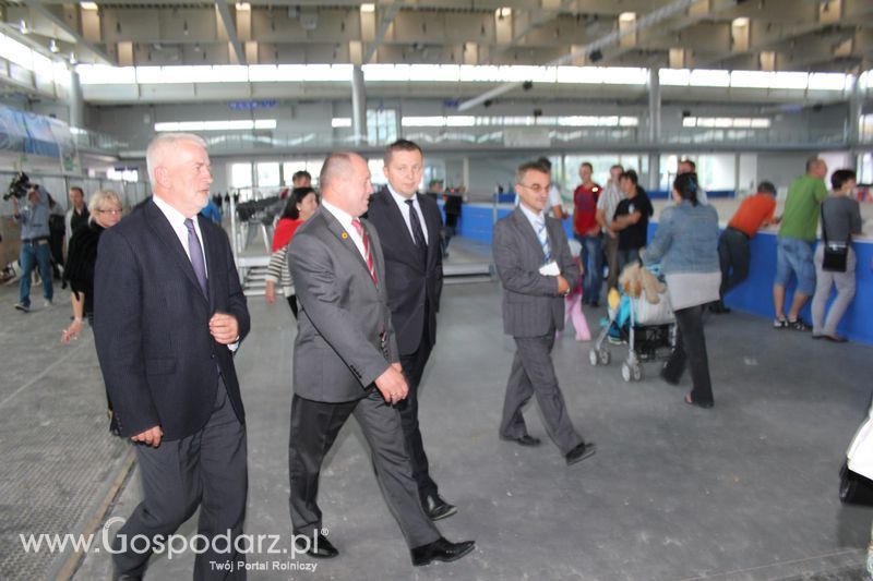 Spacer Ministra Sawickiego po terenie targów Polagra Food i KWZH