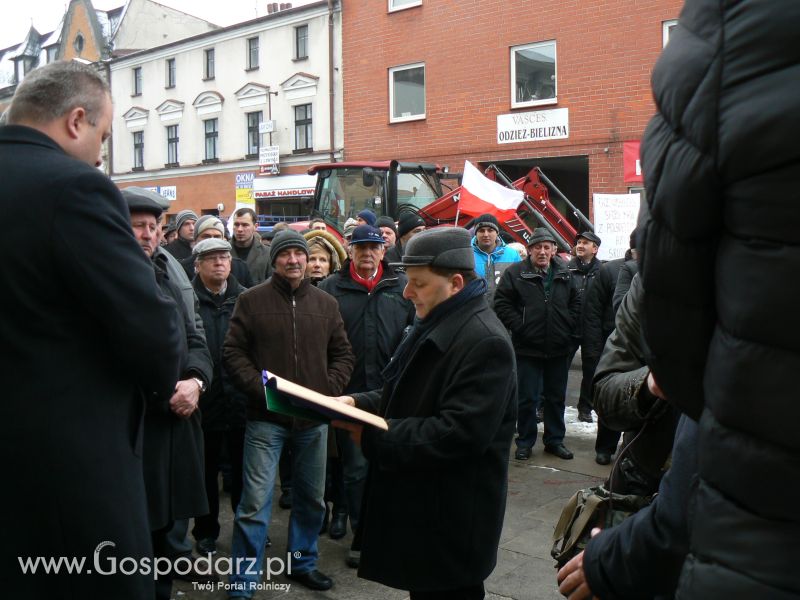 Protest rolniczy Środa Wlkp. 27.01.2015r.