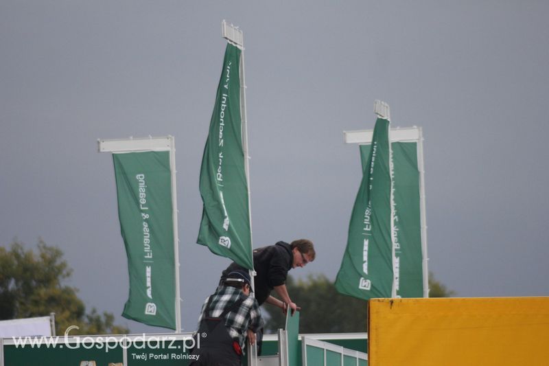 Agro Show 2011 Bednary czwartkowe przygotowania