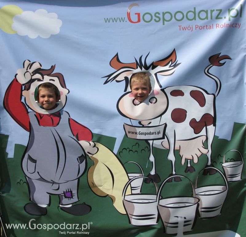 Gospodarz i Krówka znajdź swoje zdjęcie z Zielonego Agro Show 