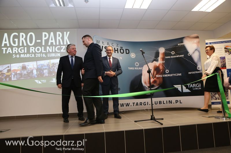Otwarcie Targów AGRO-PARK Lublin 2016 