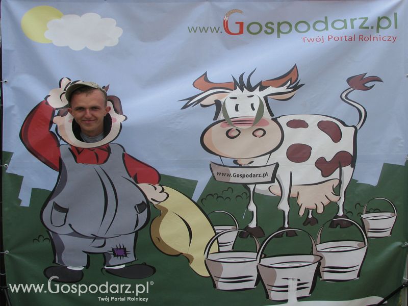 Gospodarz i Krówka znajdź swoje zdjęcie z targów Opolagra 2011