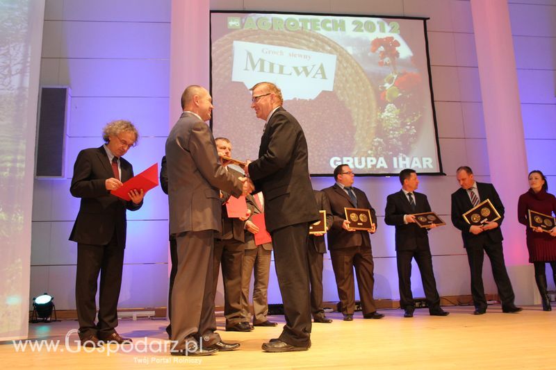 Agrotech LAS EXPO 2012 - gala wręczenia nagród