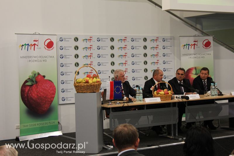 Konferencja prasowa Ministra Rolnictwa i Rozwoju Wsi i Prezesa Międzynarodowych Targów Poznańskich