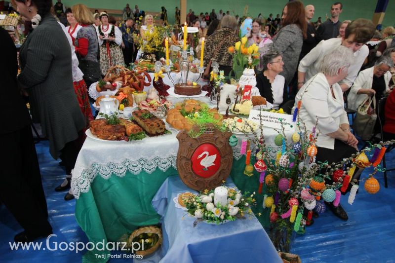 Prezentacja stołów - XVII Spotkania Tradycji Wielkanocnych Ziemi Kłodzkiej