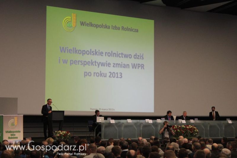 Debata Wielkopolskie rolnictwo dziś i w perspektywie zmian WPR po 2013 roku w Poznaniu