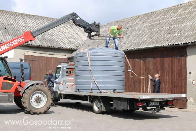 Wręczenie nagrody Zbiornik Gospodarza