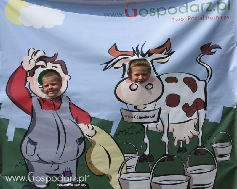 Gospodarz i Krówka znajdź swoje zdjęcie z Zielonego Agro Show 