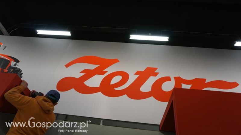 Zetor na Agrotech Kielce postęp prac