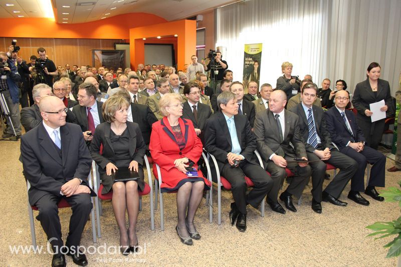 Wizyta Ministra Marka Sawickiego ministra rolnictwa i rozwoju wsi na AGROTECH Kielce