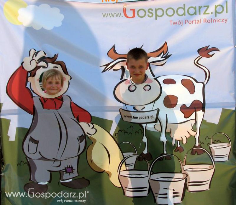 Gospodarz i Krówka znajdź swoje zdjęcie z Zielonego Agro Show 