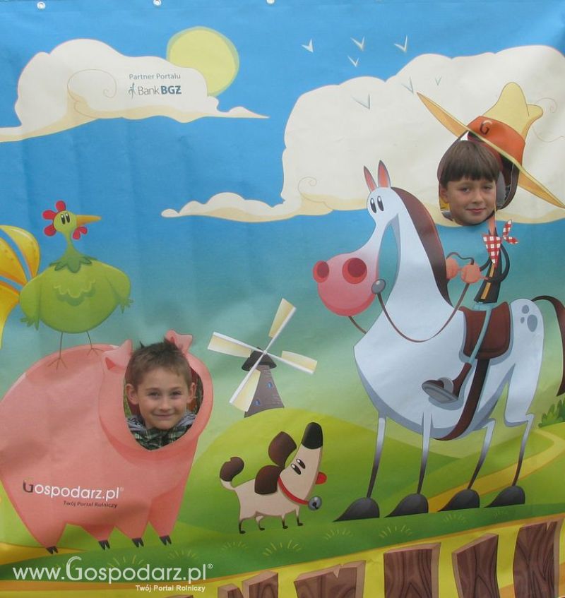 Zdjęcia ze świnką na Agro Show 2012 sobota