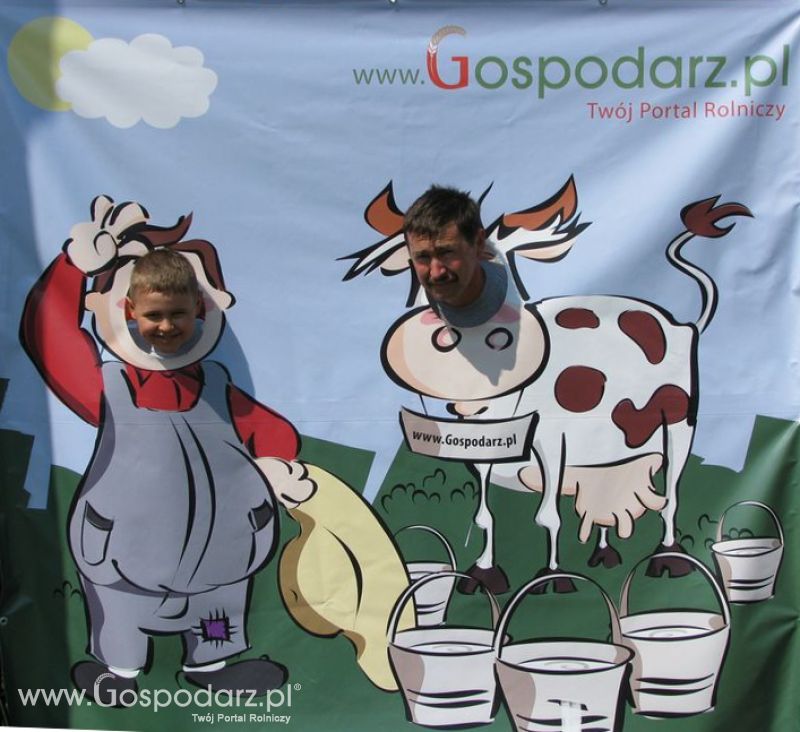 Gospodarz i Krówka znajdź swoje zdjęcie z Zielonego Agro Show 