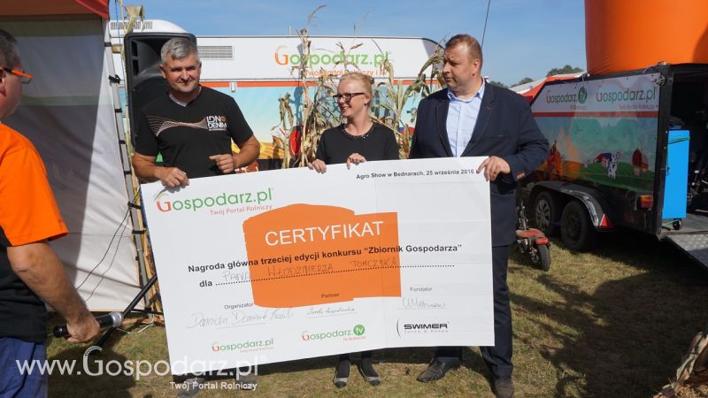 Losowanie Zbiornika Gospodarza podczas AGRO SHOW 2016
