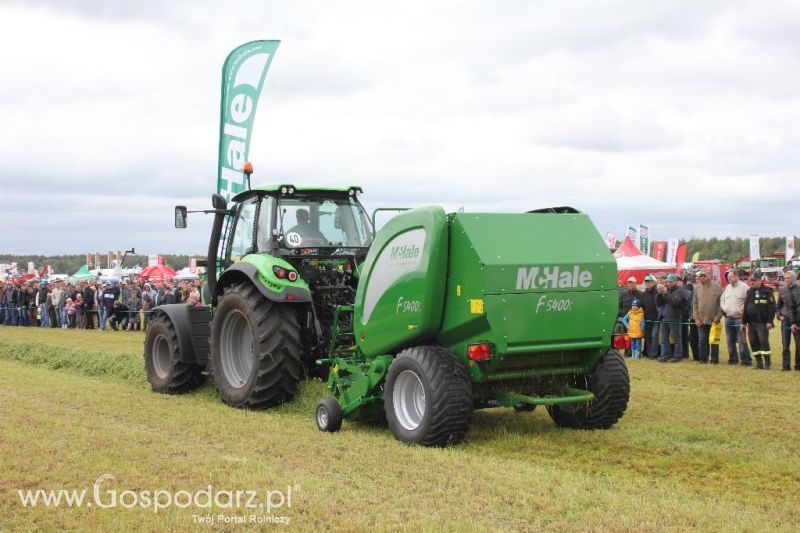 Pokazy maszyn Polskie Zboża Zielone Agro Show 2013