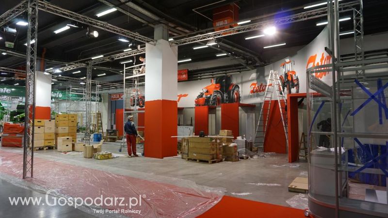 Zetor na Agrotech Kielce postęp prac