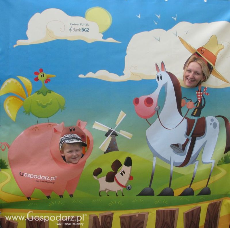 Zdjęcia ze świnką na Agro Show 2012 sobota