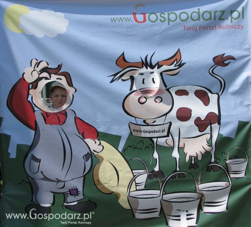 Gospodarz i Krówka znajdź swoje zdjęcie z Zielonego Agro Show 