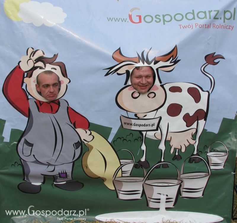 Agro Show 2011 Bednary Zdjęcie z krówką Niedziela
