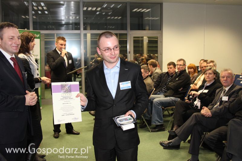 Gala wręczenia nagród na XII Międzynarodowych Targach FERMA BYDŁA i XV Międzynarodowych Targach FERMA ŚWIŃ i DROBIU