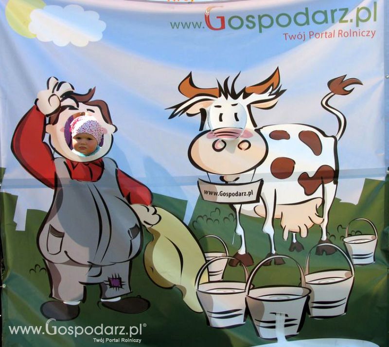 Gospodarz i Krówka znajdź swoje zdjęcie z Zielonego Agro Show 