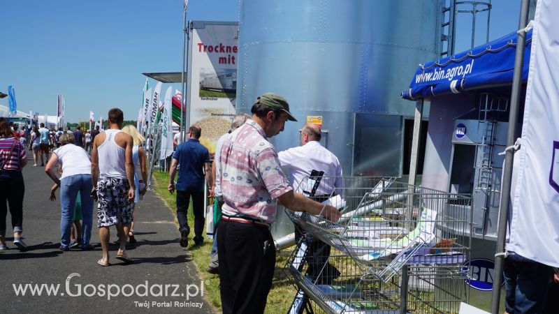 Bin na ZIELONE AGRO SHOW w Ułężu 2017