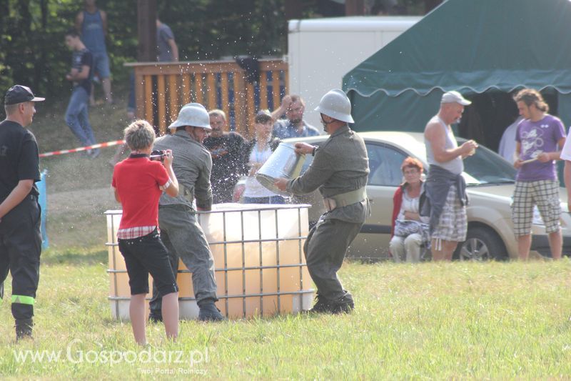 Pokazy konnych sikawek strażackich w Rudawce Rymanowskiej