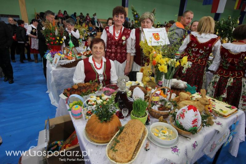 Prezentacja stołów - XVII Spotkania Tradycji Wielkanocnych Ziemi Kłodzkiej