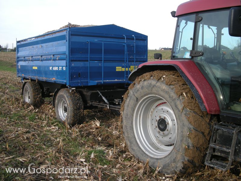 NT AGRO DT10 burty wykonane ze stali DOMEX - testy wytrzymałościowe i zmęczeniowe