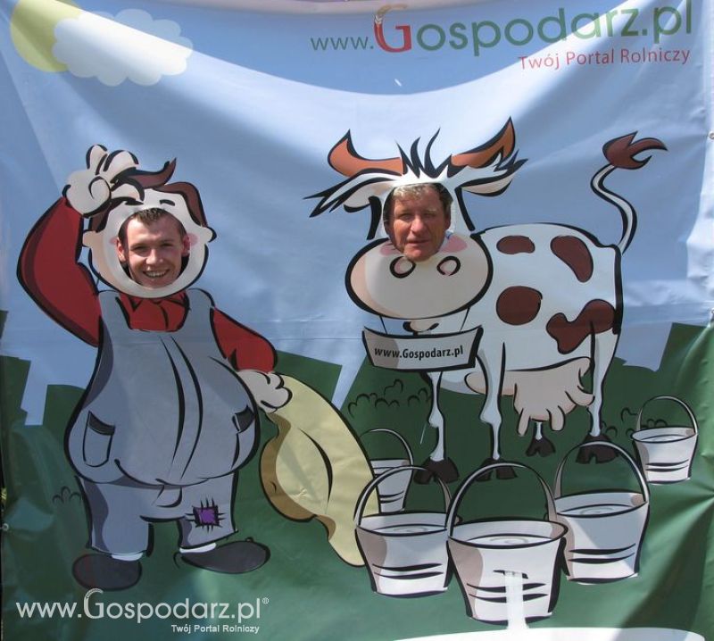 Gospodarz i Krówka znajdź swoje zdjęcie z Zielonego Agro Show 