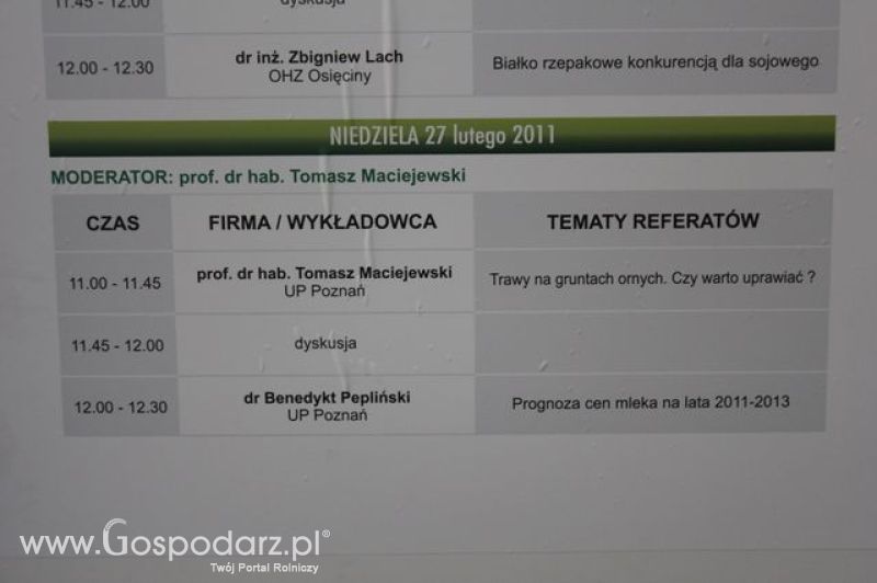 Relacja z XI Międzynarodowych Targów Fermy Bydła - dzień 3