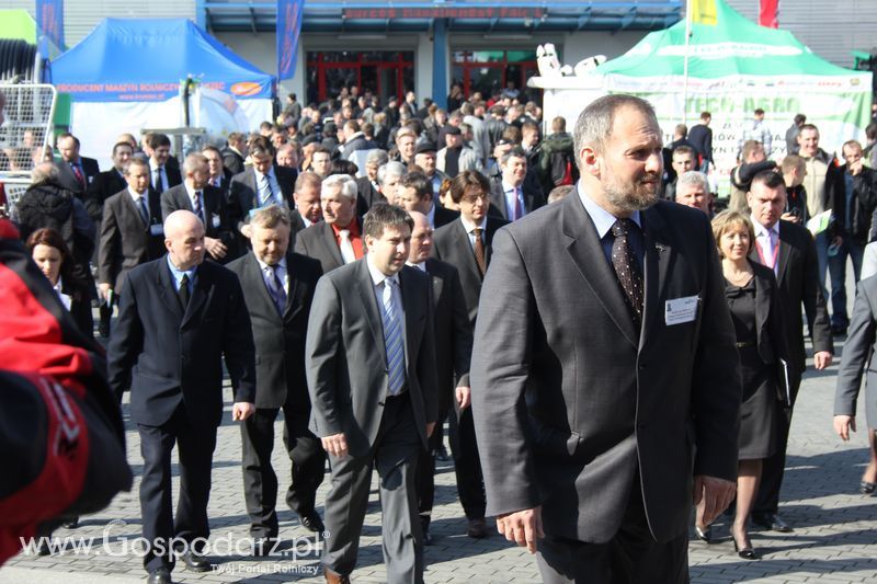 Wizyta Ministra Marka Sawickiego ministra rolnictwa i rozwoju wsi na AGROTECH Kielce